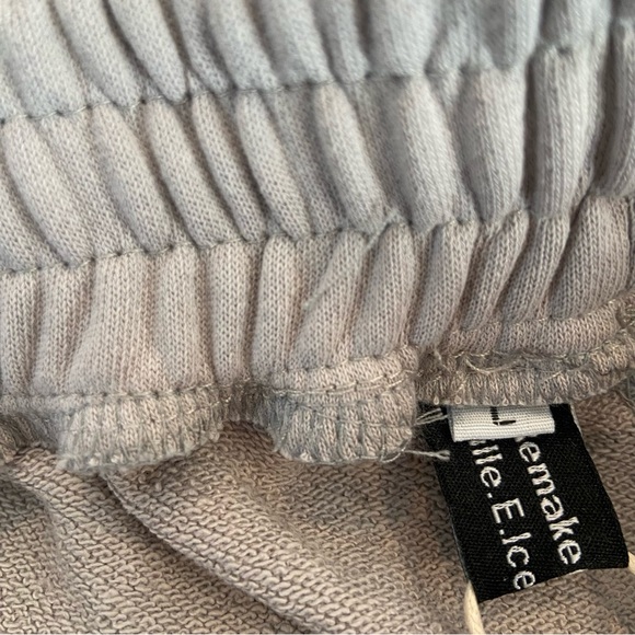 ICEBERG Light Grey Joggers Sweatpants Lounge Pants Large NWOT - Picture 5 of 7